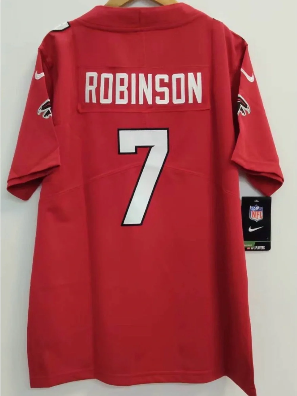 Bijan Robinson Atlanta Falcons #7 Red Kids Jersey - Youth Medium